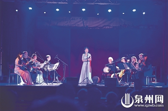 波兰Maria Pomianowska乐团此前曾与泉州市南音传承中心联袂演出合作 波兰Maria Pomianowska乐团此前曾与泉州市南音传承中心联袂演出合作